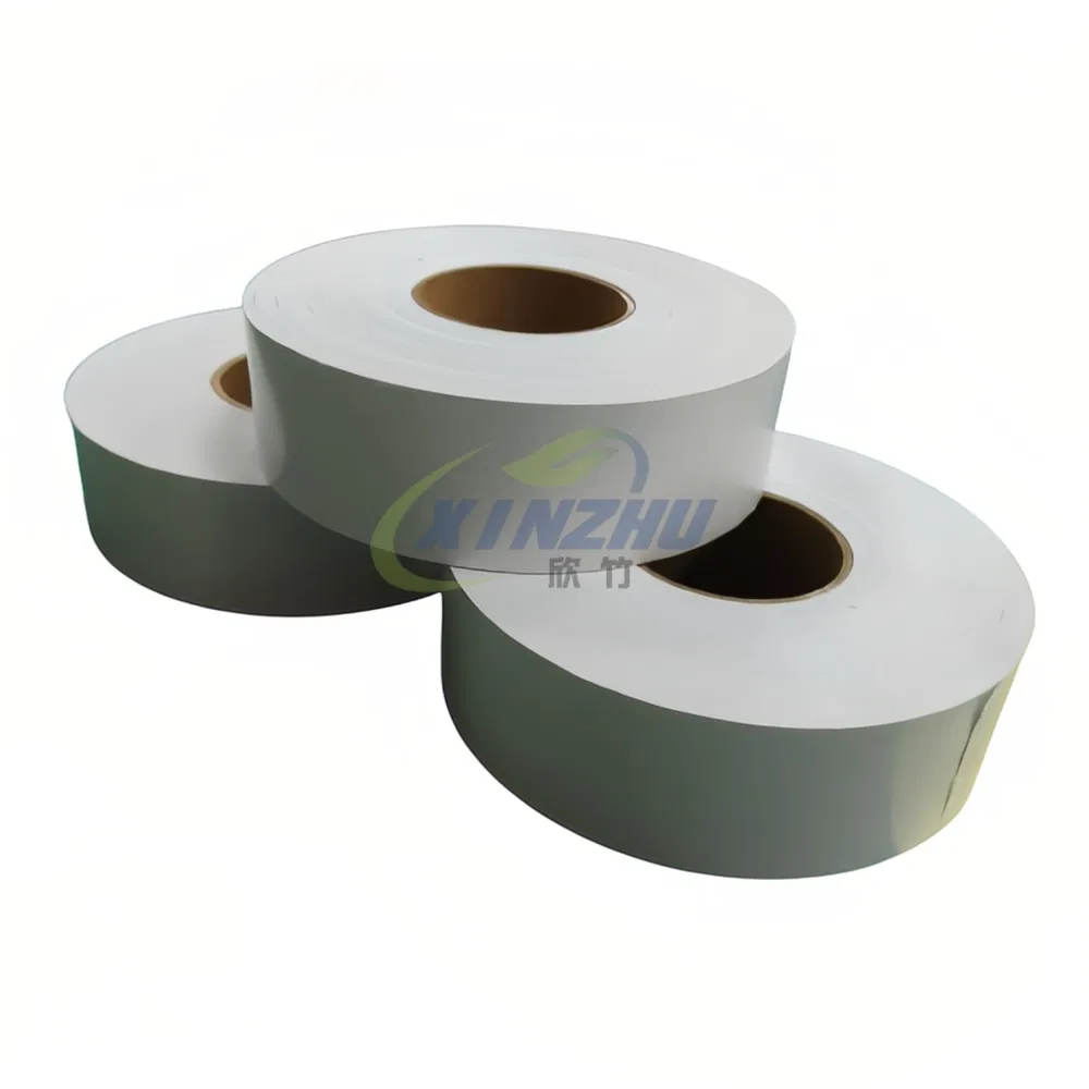 Custom Size Linerless Direct Thermal Adhesive Label Stickers for Supermarket