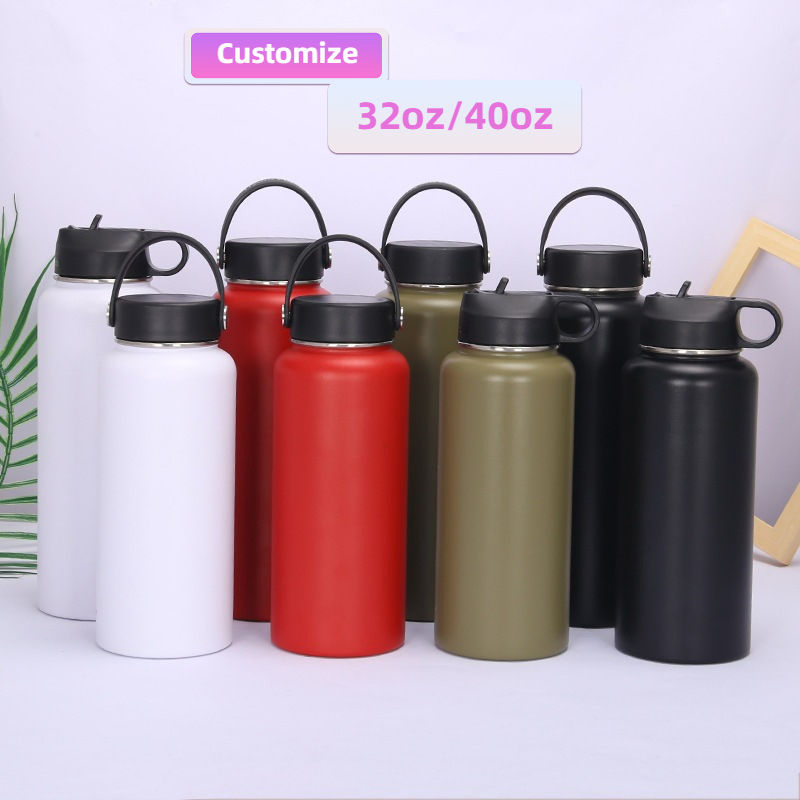 Вакуумная термобутылка из нержавеющей стали, 12 унций