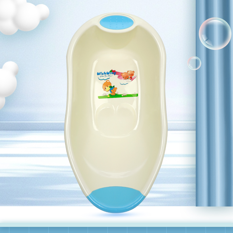 Newborn Baby Bath Tub Baby Products Plastic Bath Tub with Comfortable Design