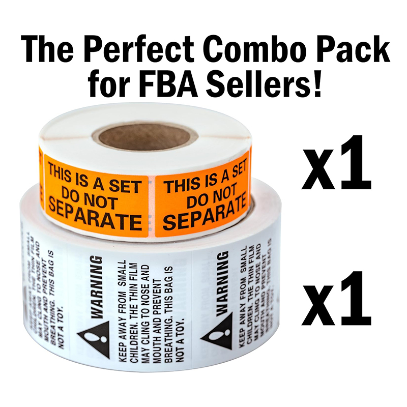 Custom Waterproof Thermal Labels - Self-Adhesive with Color Choices