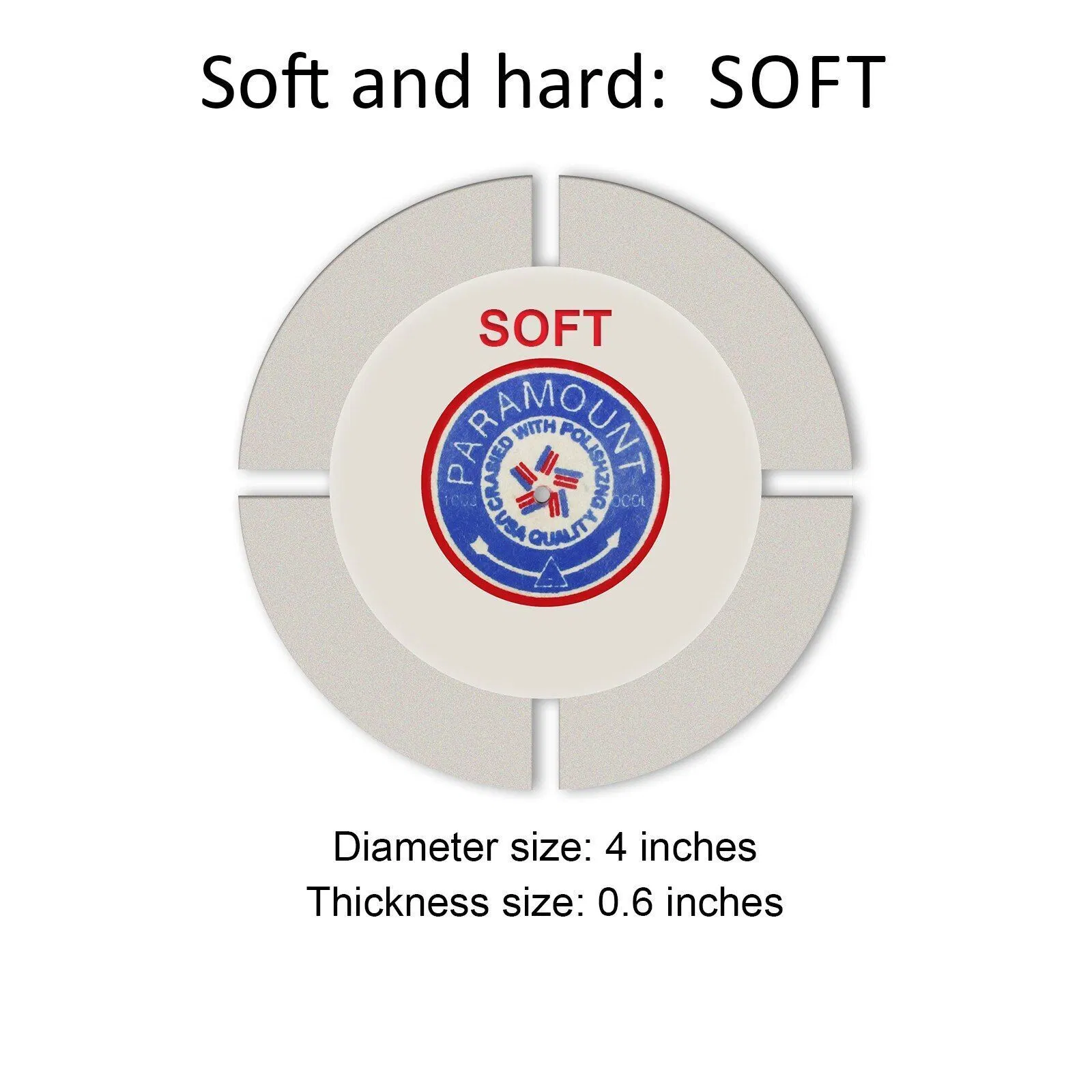 Wholesale China Supplier Certified Quality Split and Bevel Laps High Demand Split Lap Felt Polishing Wheel