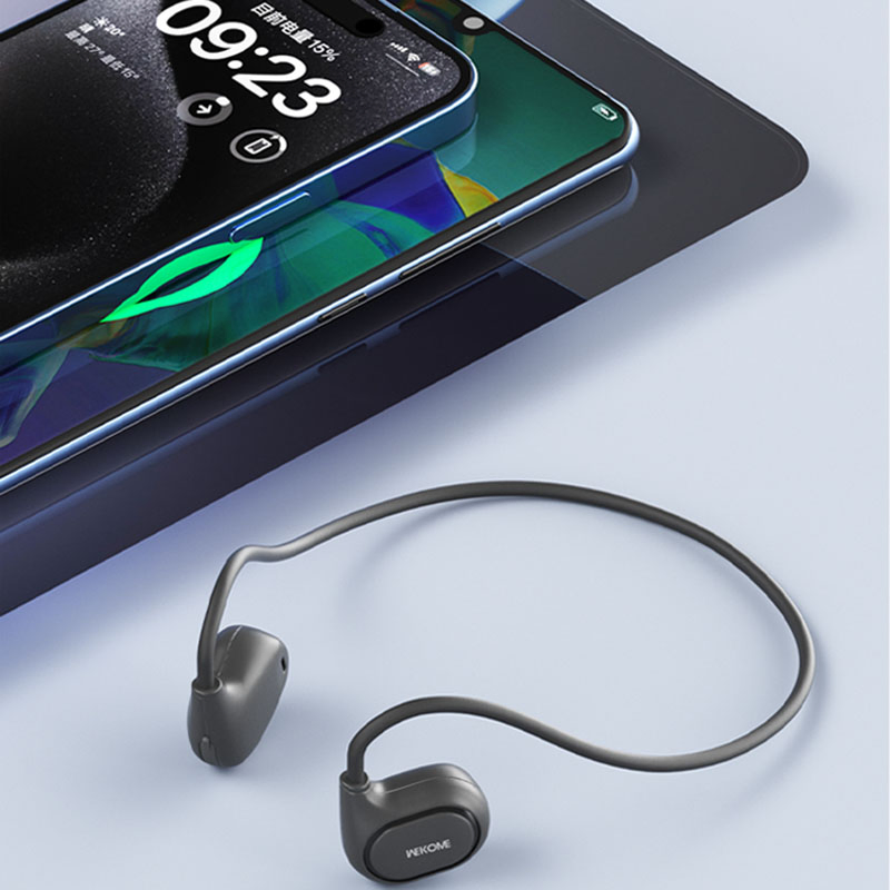 Наушники Wekome VC07 Black, беспроводные, акустическая проводимость