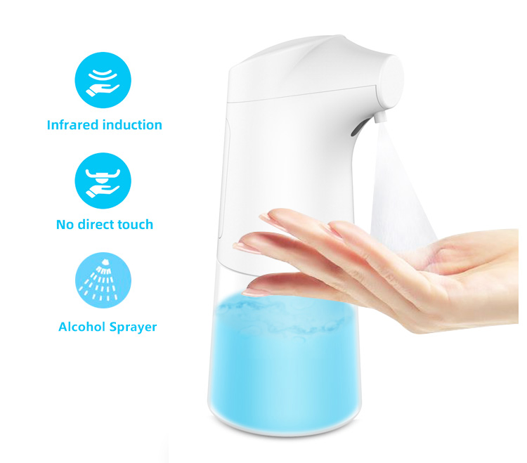 Automatic Infrared Hand Sanitizer Dispenser with Alcohol Spray