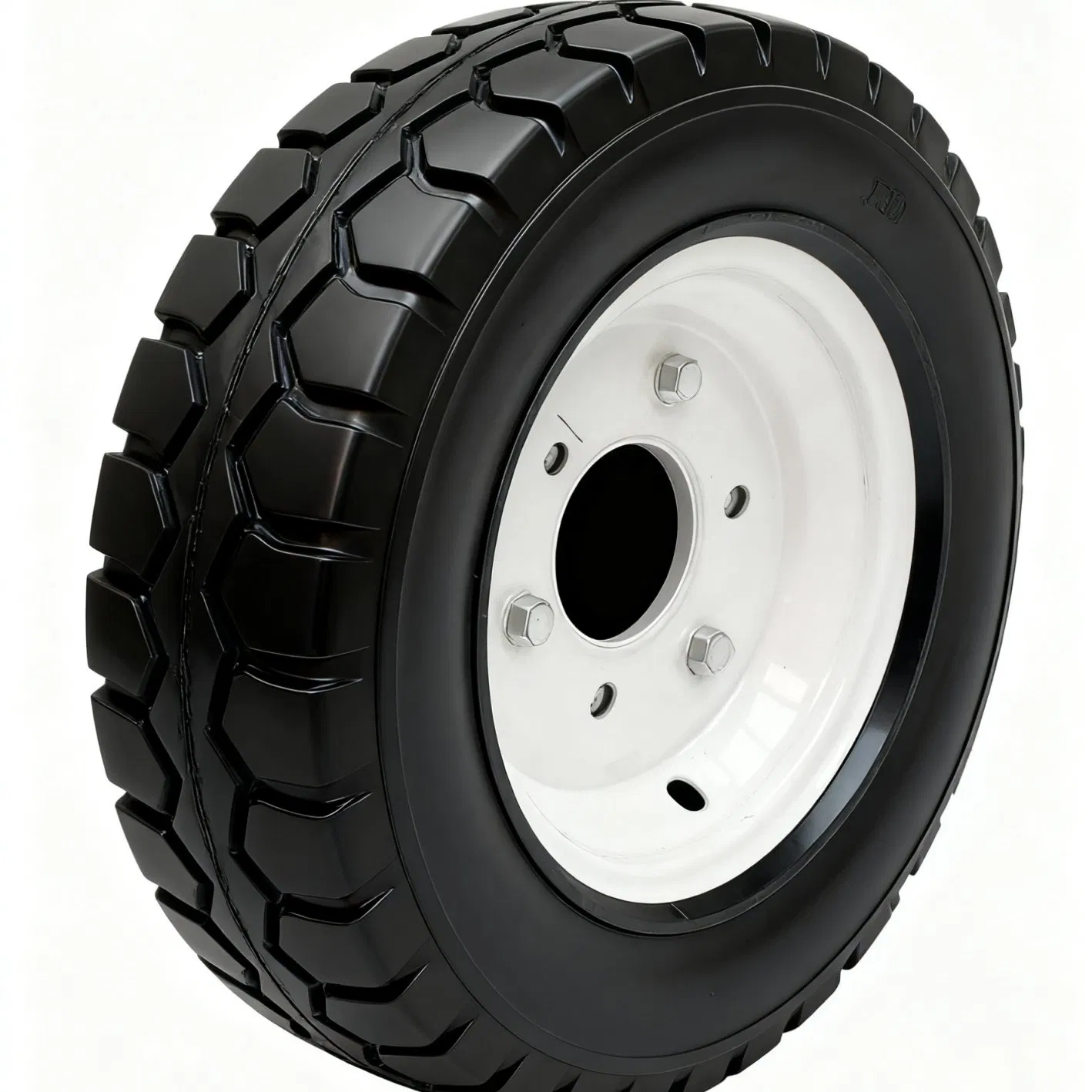 Qingdao Manufacturer Supplies 400-8 Rubber Solid Tires Shovel Solid Non Inflatable Solid Tires