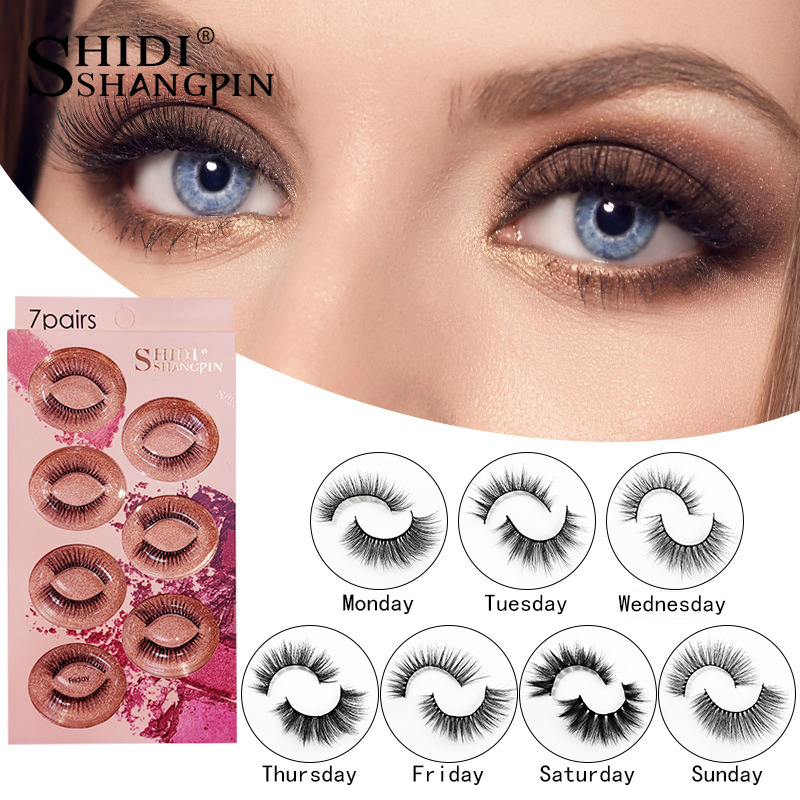 Lighter Weight Ultra Soft Black Fiber Multi Styles Full Strip Lashes