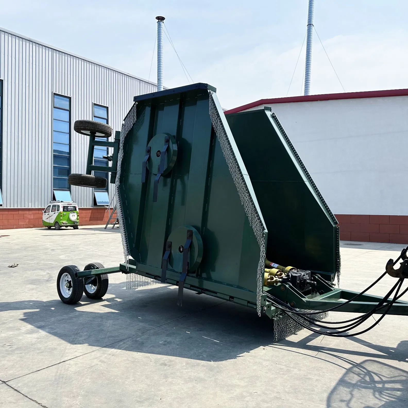 Складная крыльевая газонокосилка 6м для трактора