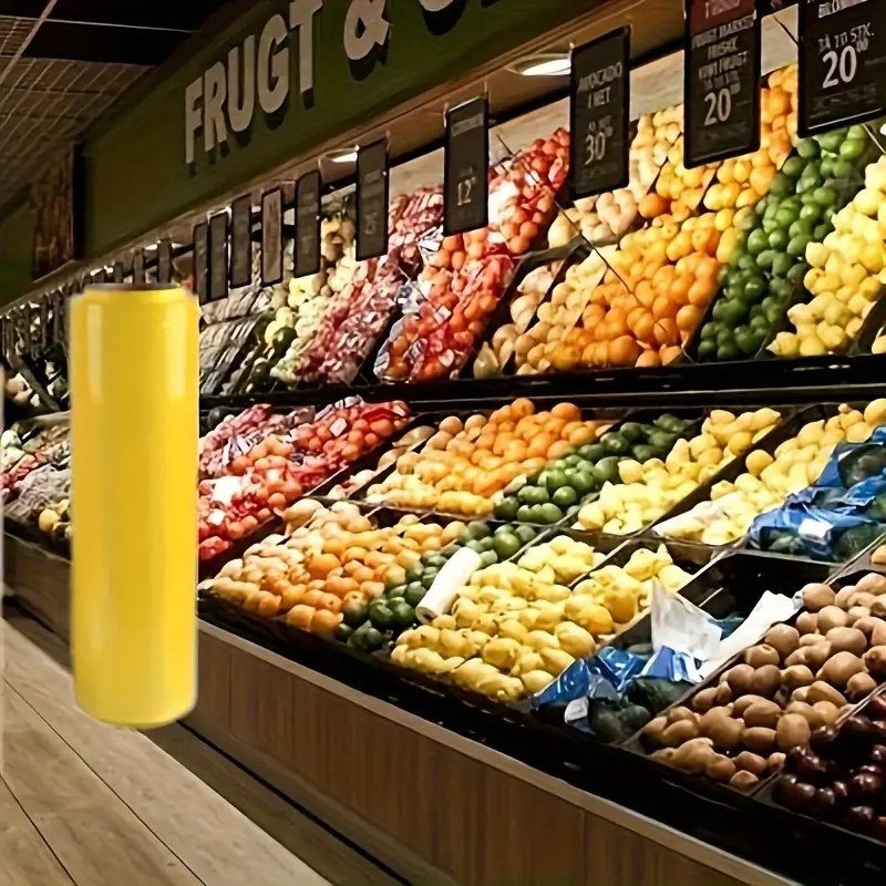 Quality PVC Food Wrap Film High Transparency Smoothness Household Hand Use PVC Cling Film Food Grade Jumbo Roll