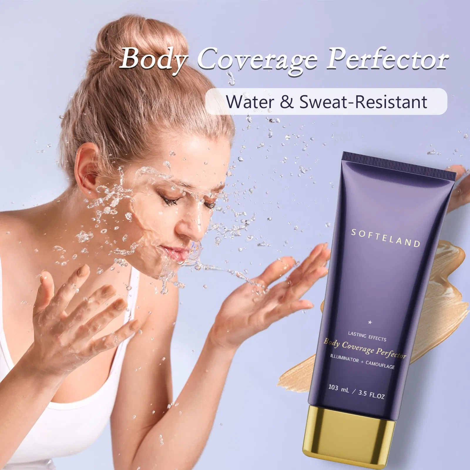 Customize Logo Wholesale Body Coverage Concealer Long Lasting Tattoo Full Coverage