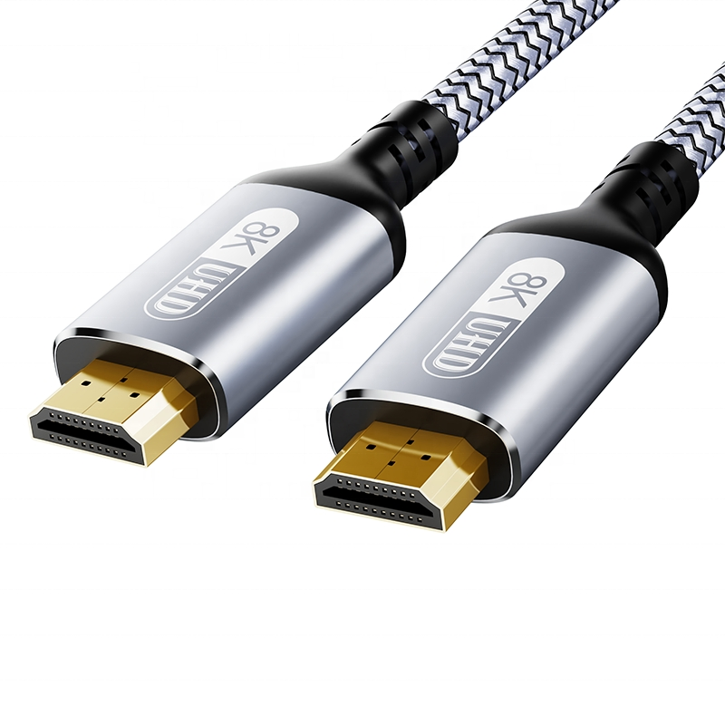 High-Speed 8K HDMI Cable 2.1 with Gold Plated Connectors