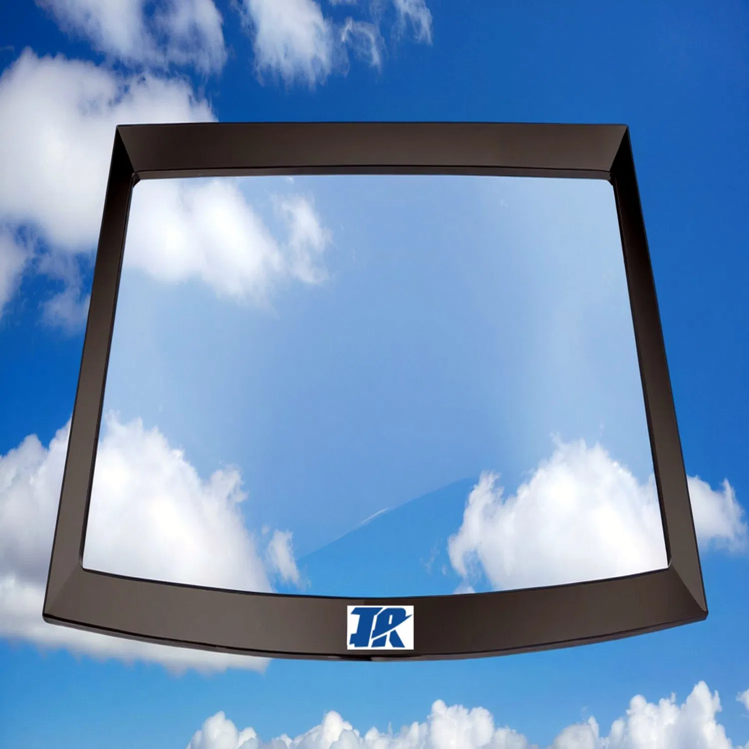 3.2mm Curved Float Tempered Glass for Washer Top Panel Cover