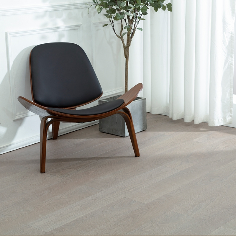 Light Luxury North American Black Walnut Composite Three-Layer Solid Wood Flooring 0792