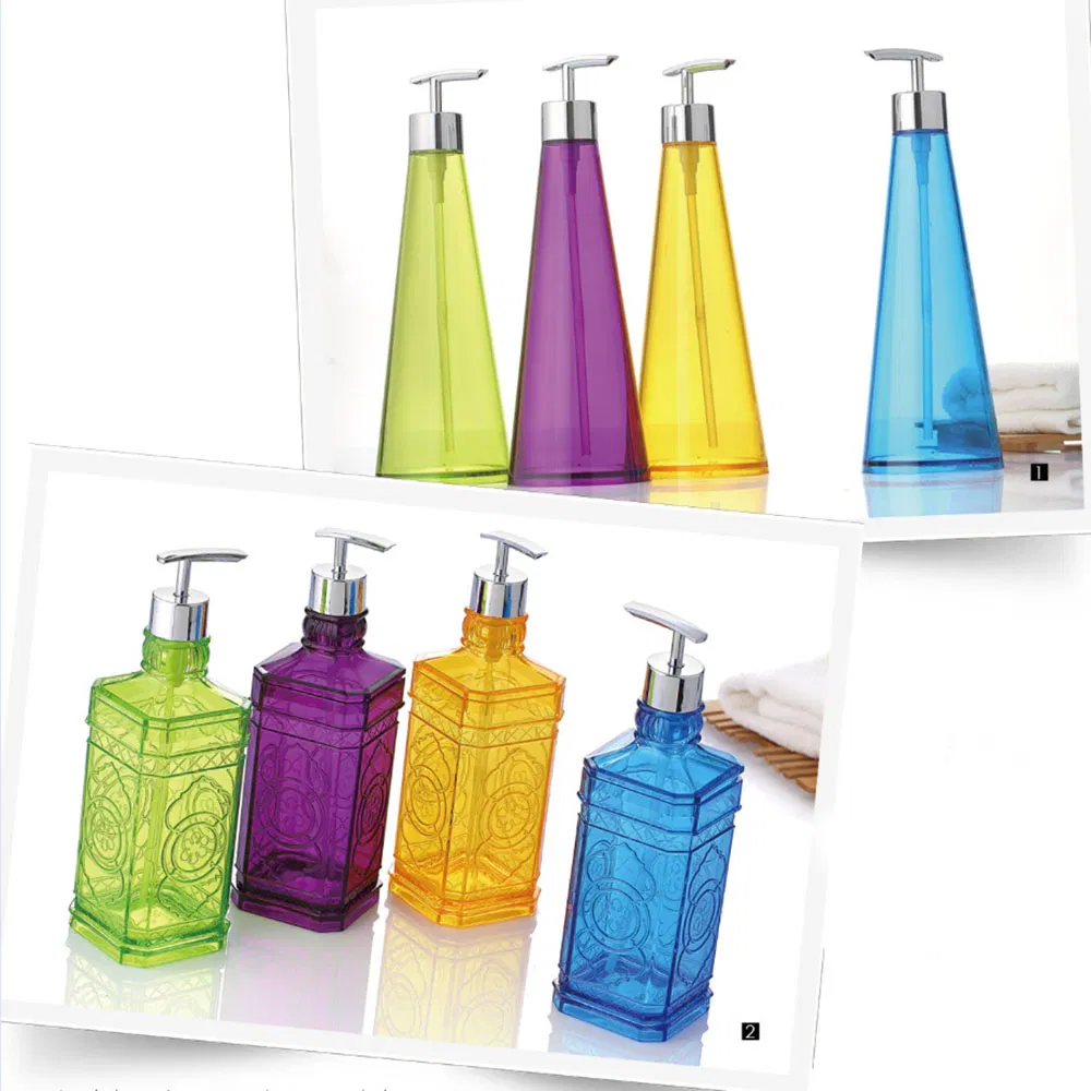 Cross Border Multifunctional Cone Lotion Bathroom Suit Separately Plastic Household Storage Bottle