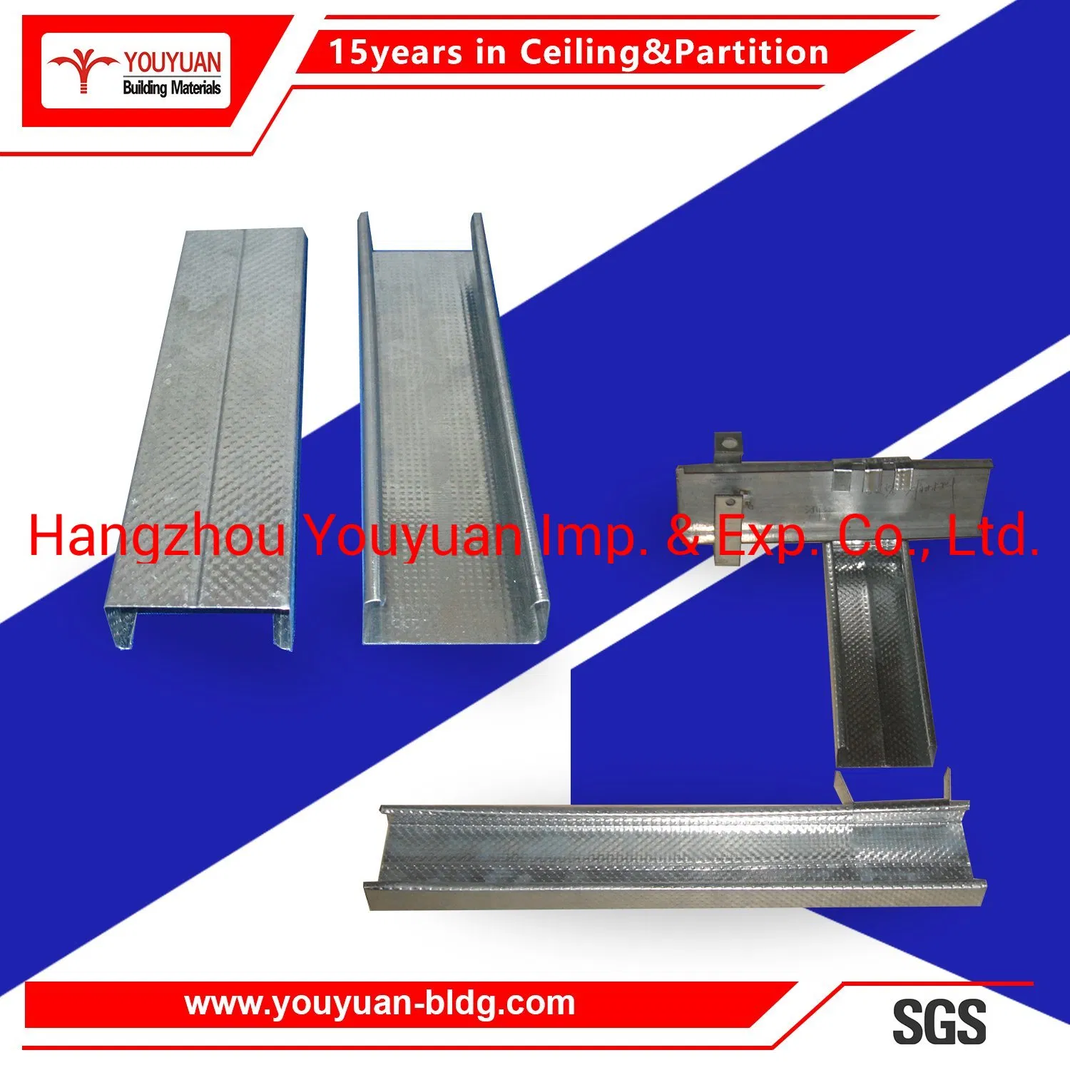 Galvanized Steel Suspension Ceiling Channel Profile