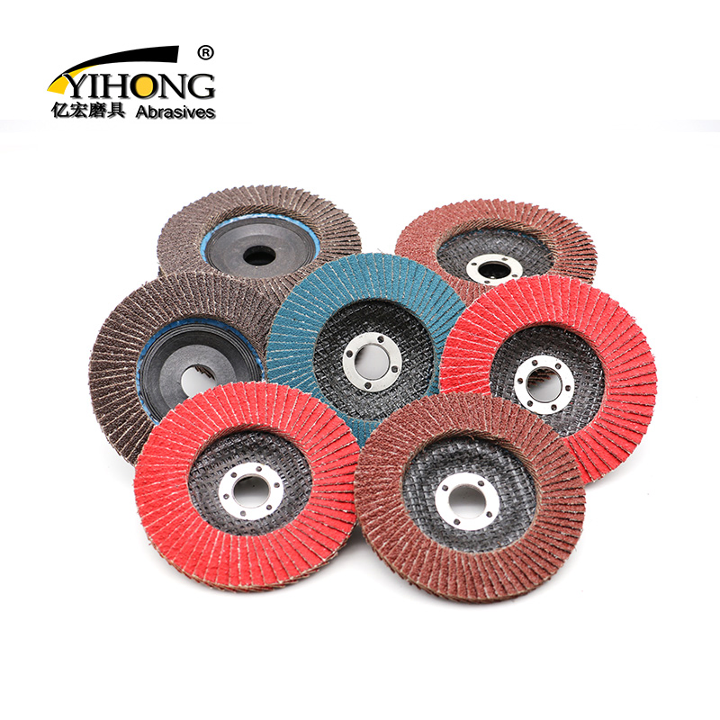 Лепестковый круг 115 мм, циркониевый, для металла