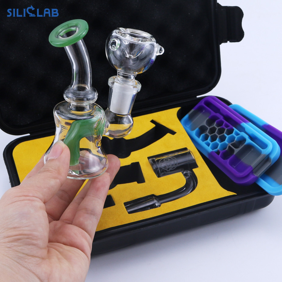 Smoking Wholesale Supplies Glass Water Pipe Gift DAB Rig Smoking Pipe Smoke Kit