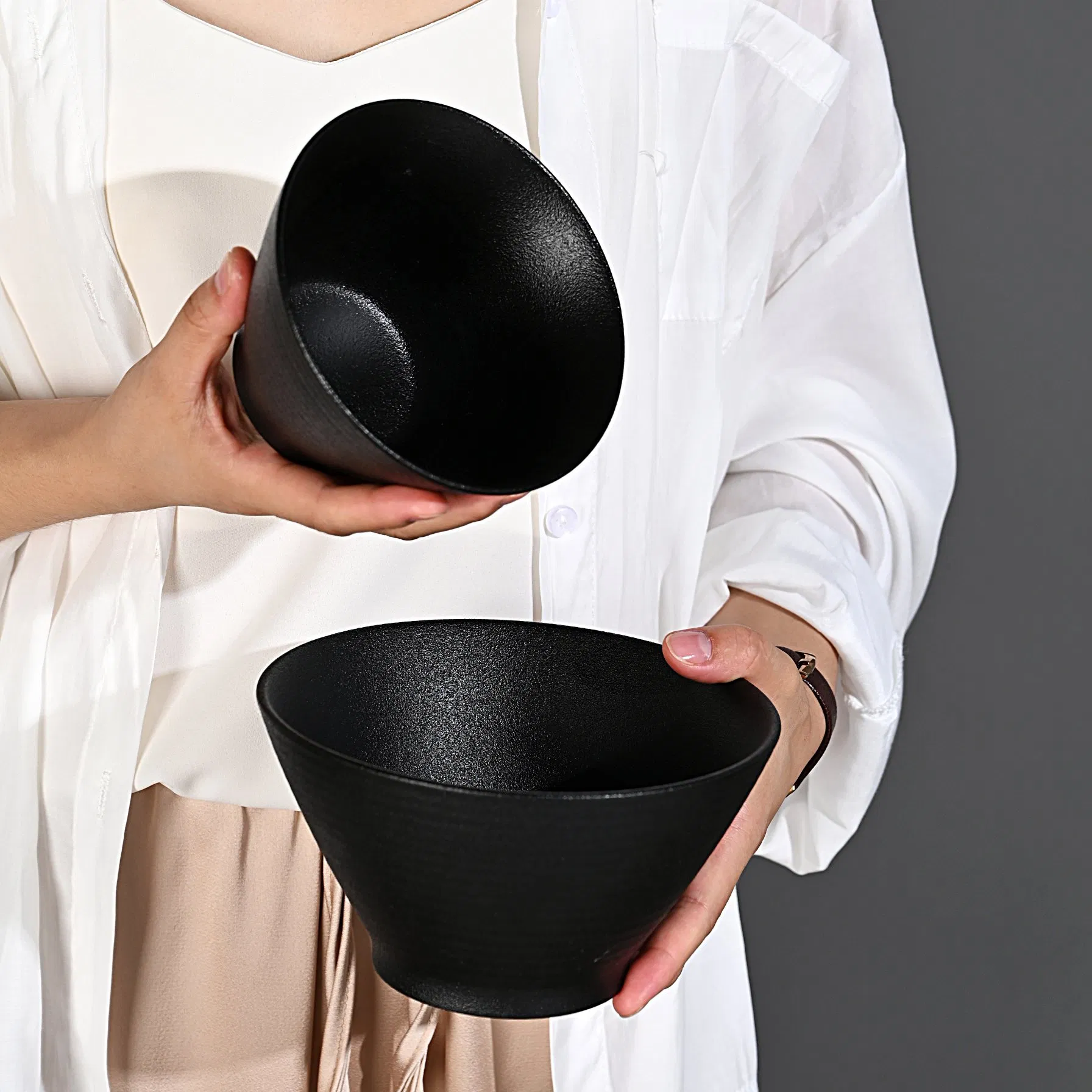 Custom Printed Porcelain Ceramic Customized Ramen Noodle Soup Bowl for Japanese Instant Noodle Accept Extra Large Customize Logo