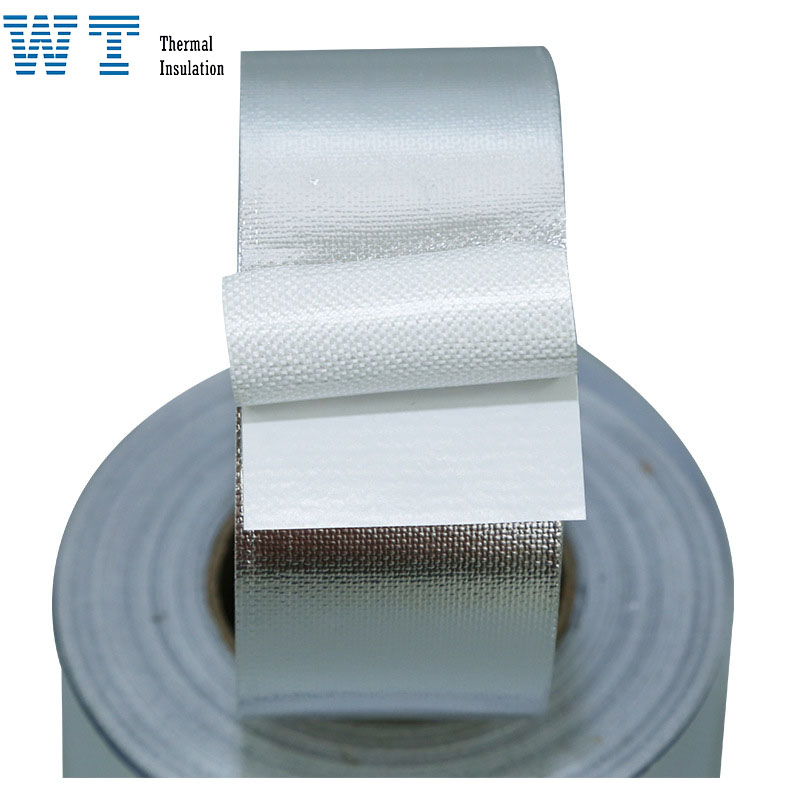 Heat Insulation Aluminum Foil Glass Fiber Tape
