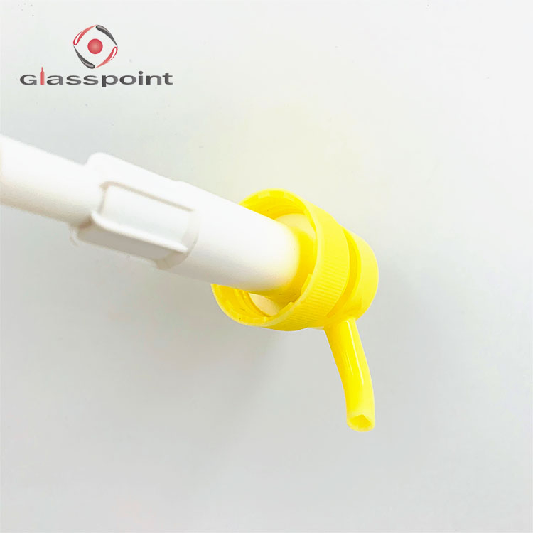 32-400 Empty Dispenser Pump Polished Cosmetic Metal Soap Lotion Bottle Pump