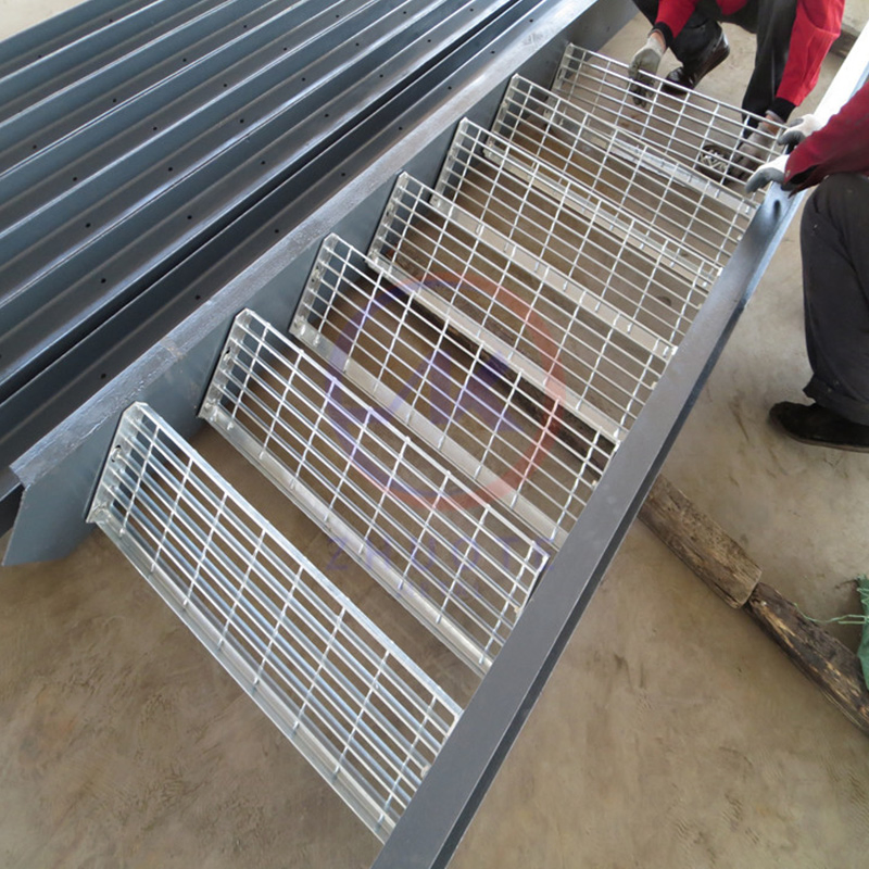 Serrated Stair Tread with Anti-Slip Safety Feature