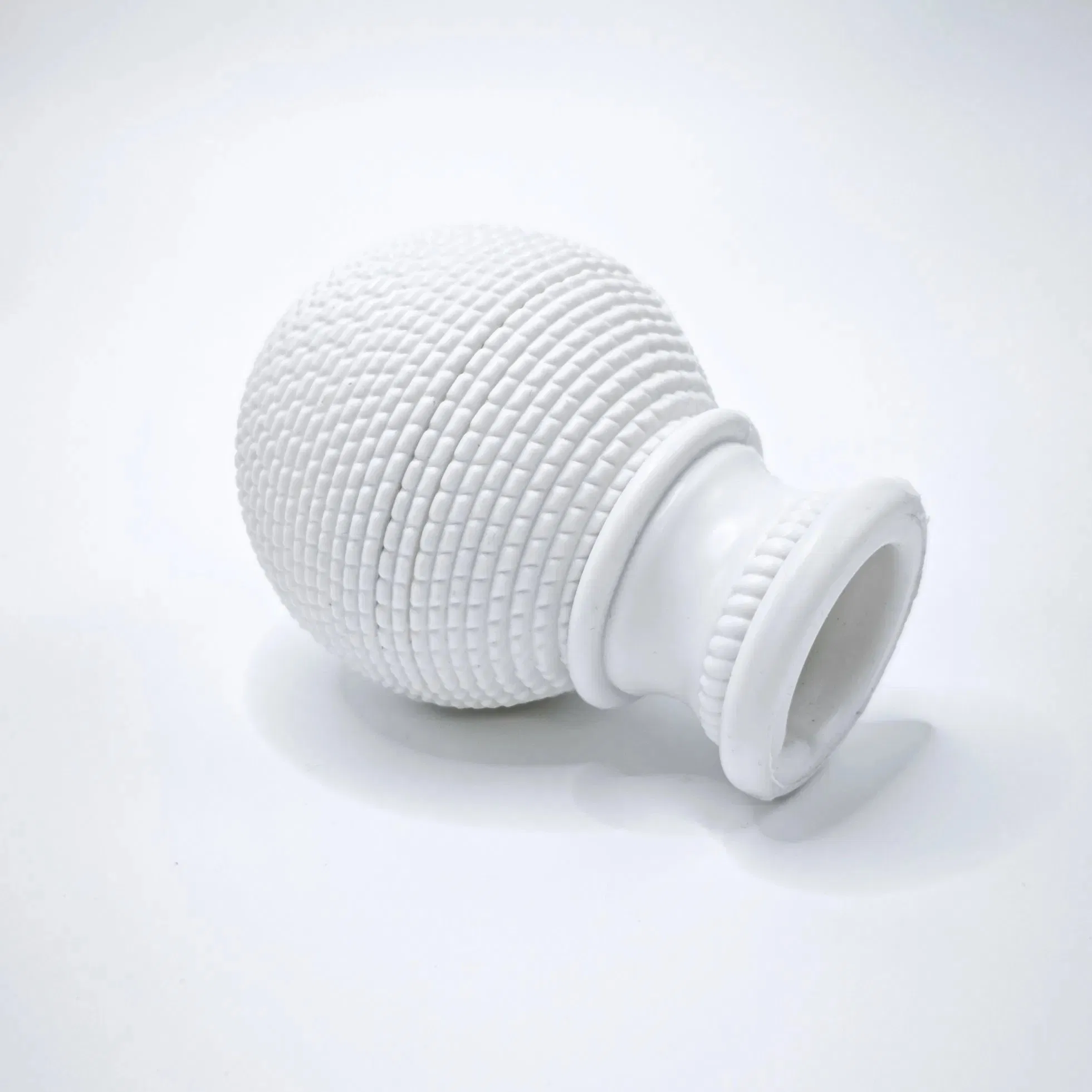 Curtain Accessories Featuring Bold Villa Roman Rod Head Design