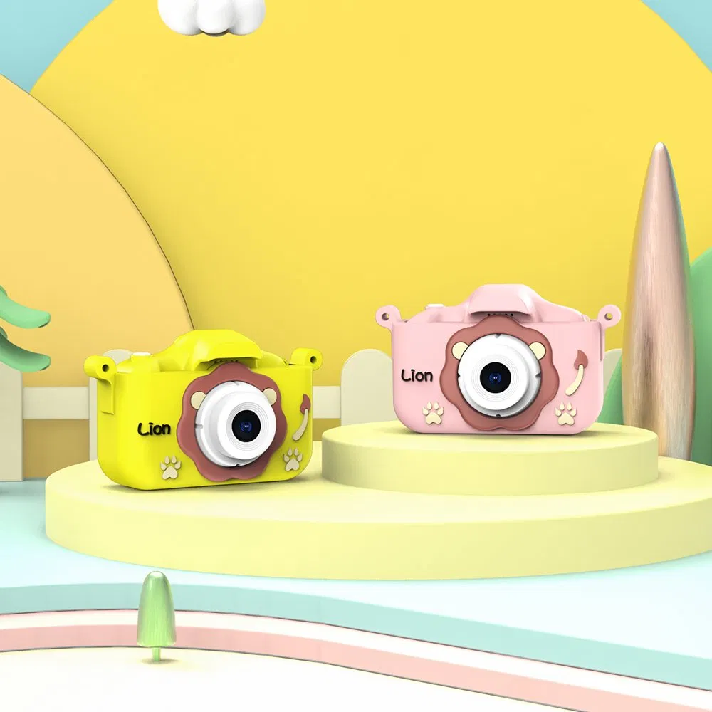 Featuring Cartoon Characters and HD Display Affordable Kids' Digital Camera