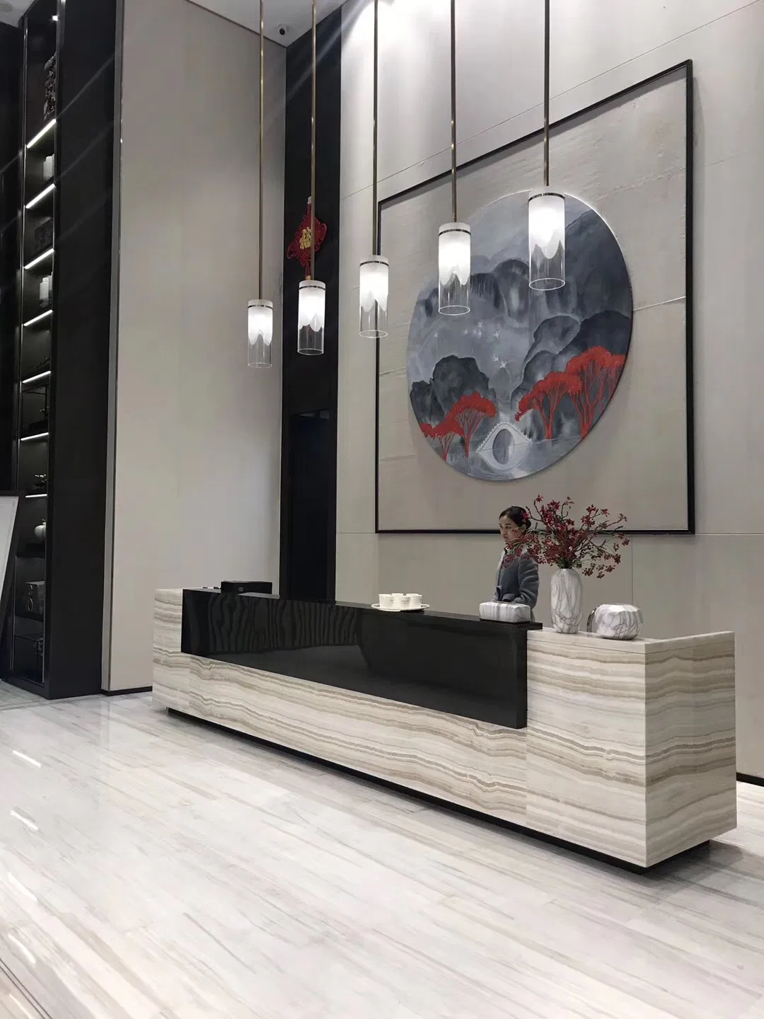Factory Stone Precut Kitchen Bath Natural Marble Granite Kitchen Counter Tops
