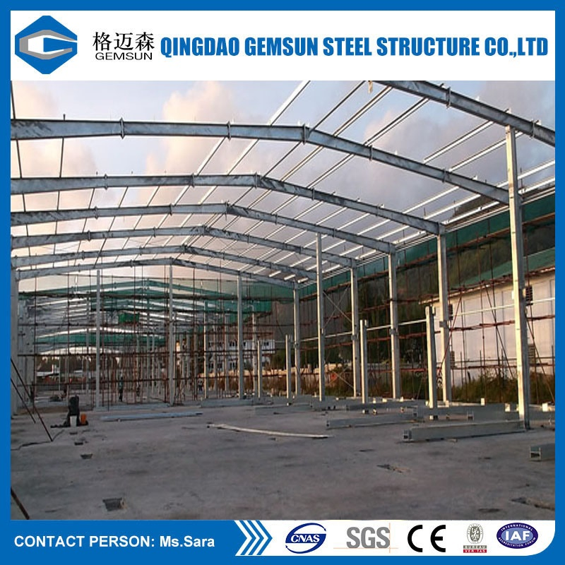 China Supply Factory Supply Fast Build Sandwich Panel Steel Structure Building