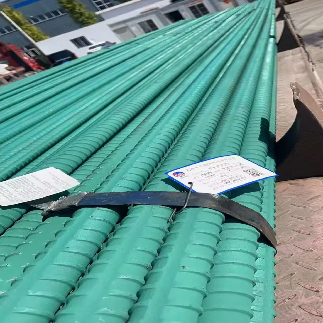 China Hot Rolling High Yield Strength Threaded Steel for Transportation Platform