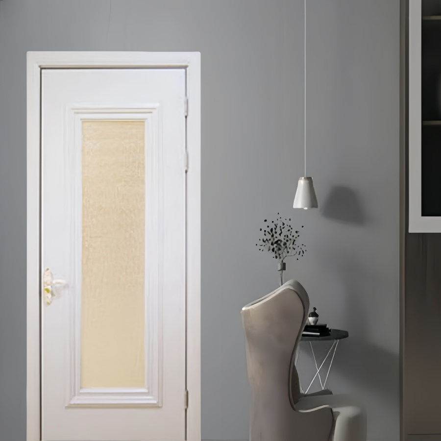 The Latest Design Moisture-Proof Kitchen Door WPC Door for Sale