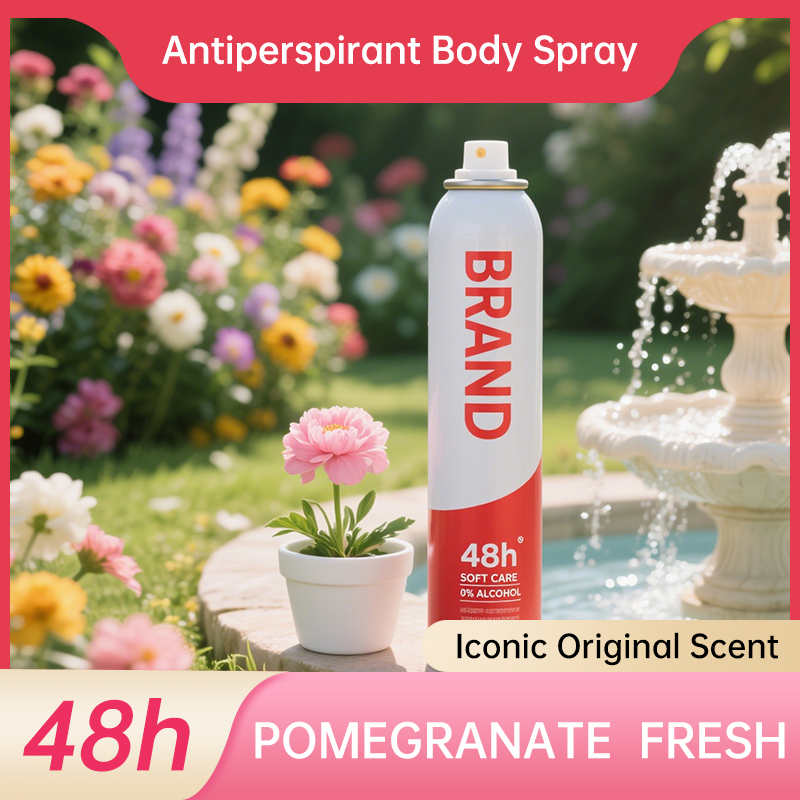 Portable Antiperspirant Spray and Deodorant Products