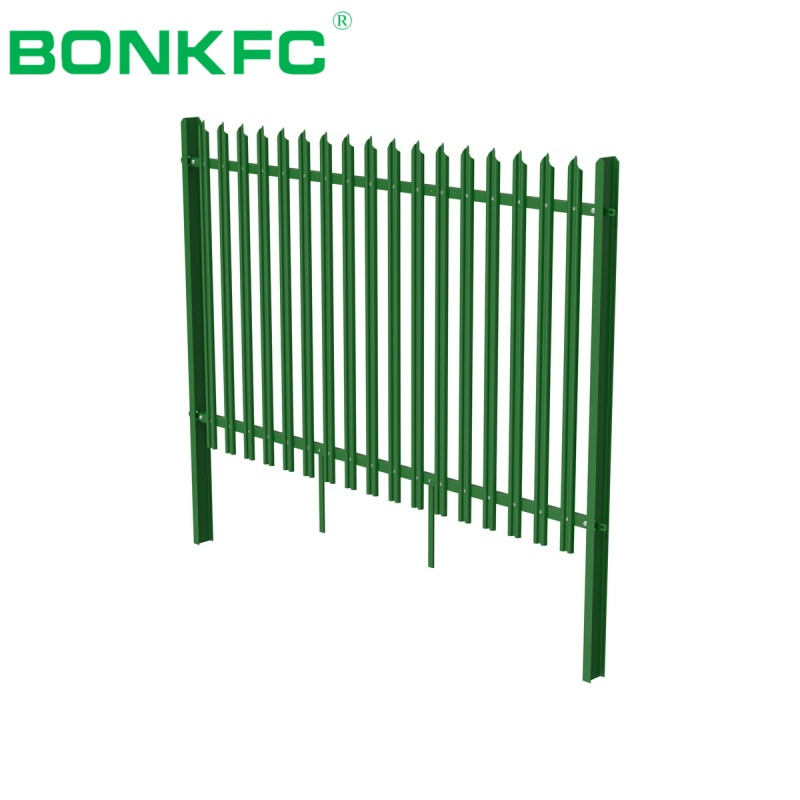 High Security Steel Fencing Solutionsheavy Duty Galvanized Affordable Galvanised Steel with Anti-Climb Profiles W D Pale Wrought Iron Design Pick Palisade Fence