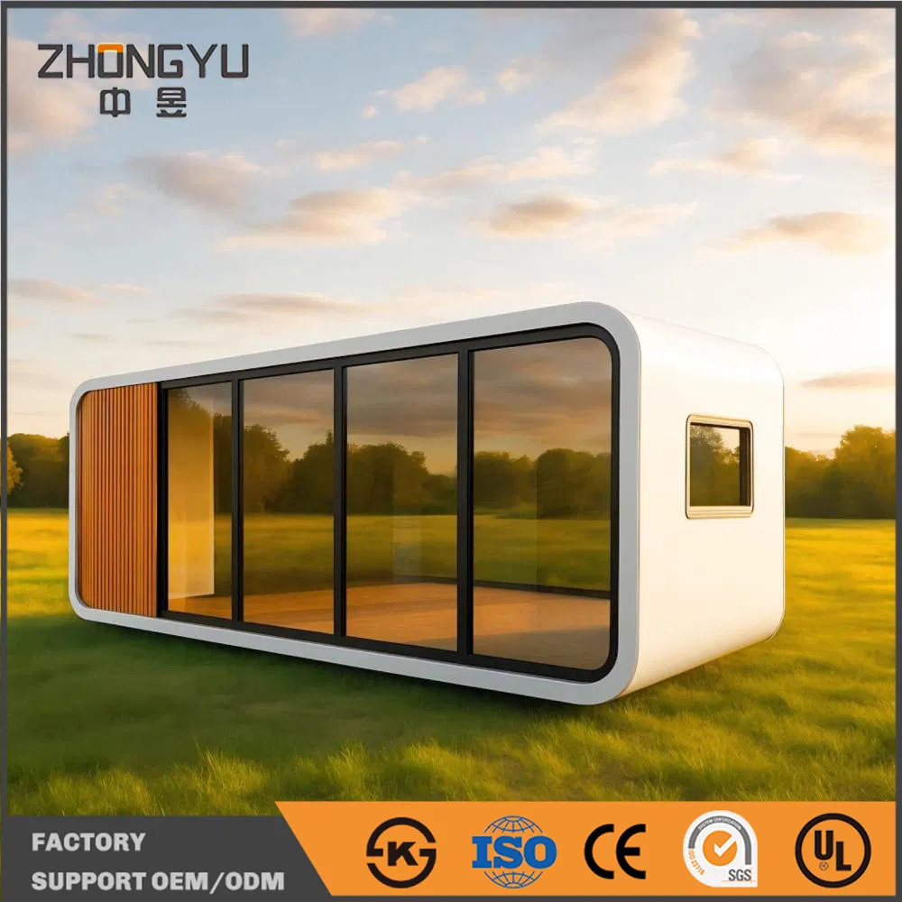 Apple House Luxury Modular Living Unit Suitable for Resort Hotel Glamping Residential Use Prefabricated Cabin