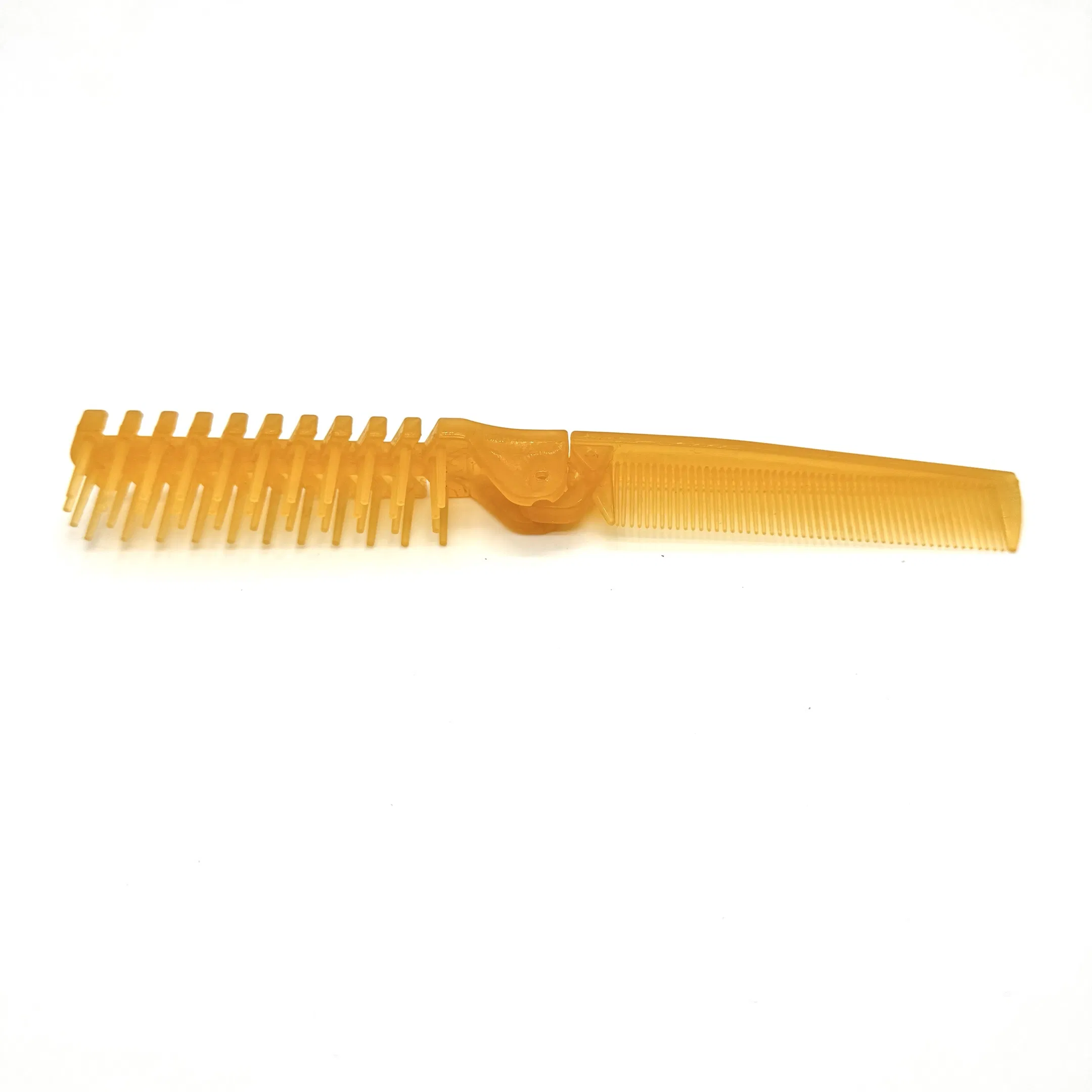 Hotel Orange Plastic Folding Comb 07
