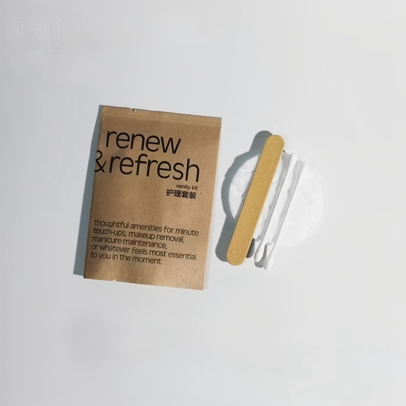 Eco Friendly Natural Bamboo Handle Razor Head Twins Blades for Hotel Use