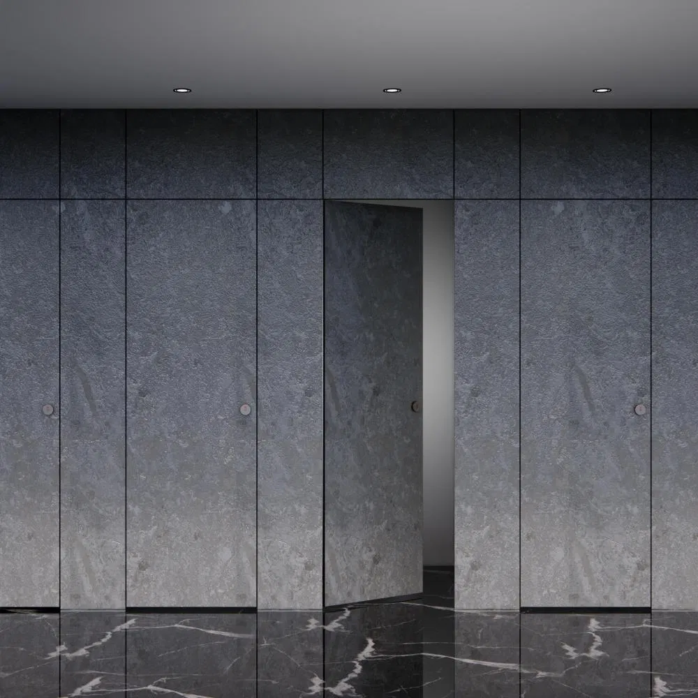 Debo HPL Washroom Partition Toilet Partition Compact Laminate Decorative Design