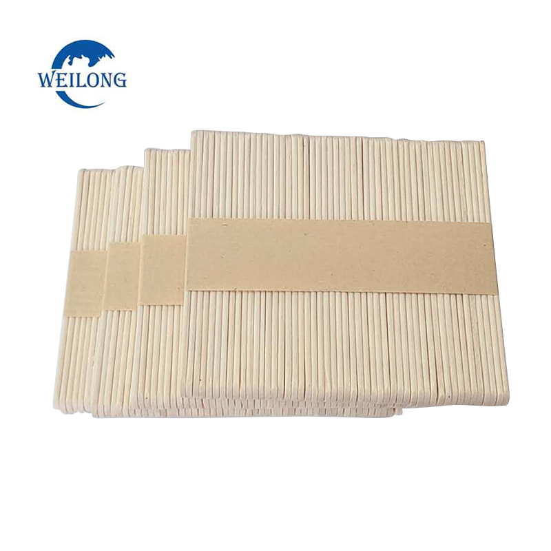 Disposable Ice Cream Stick Creativity Popsicle Crafts Wooden Icecream Sticks