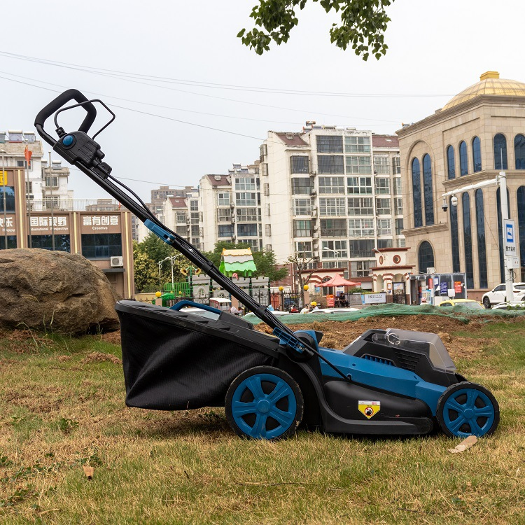 Hand-Push Small Household Electric Lawn Mower with Lithium Battery