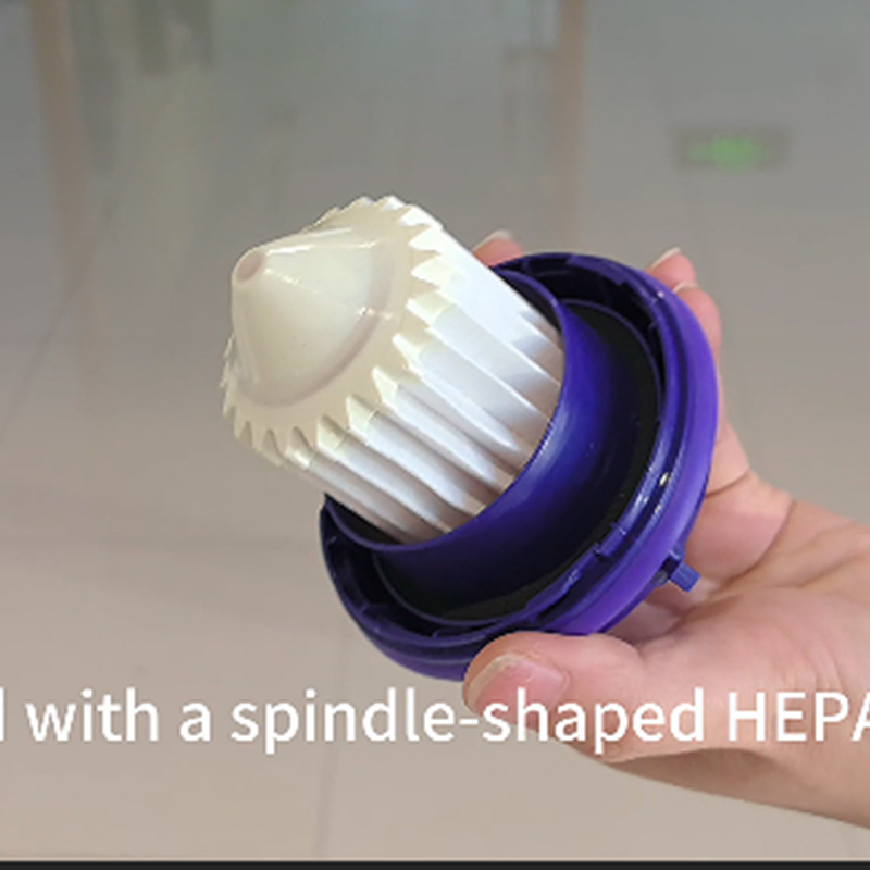 2-in-1 Vacuum & with Self-Cleaning Base - High Suction Power