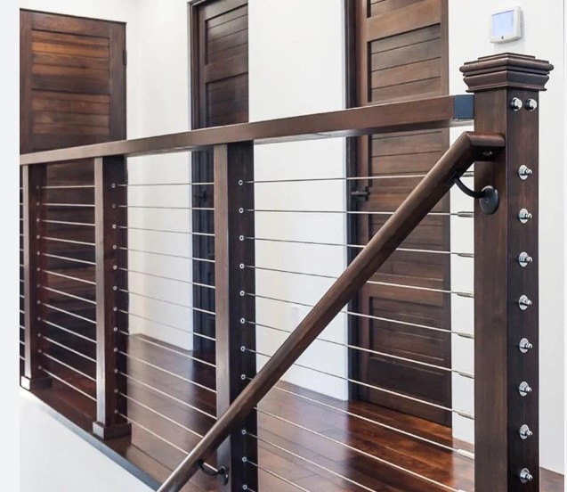 High Quality Balustrade Hot Sale 4mm 6mm Wire Cable Railing for Staircase Balcony Railing