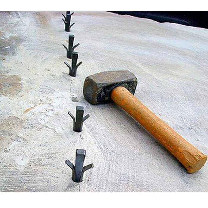 Stone Wedges and Shims (Hand Splitter) for Rock