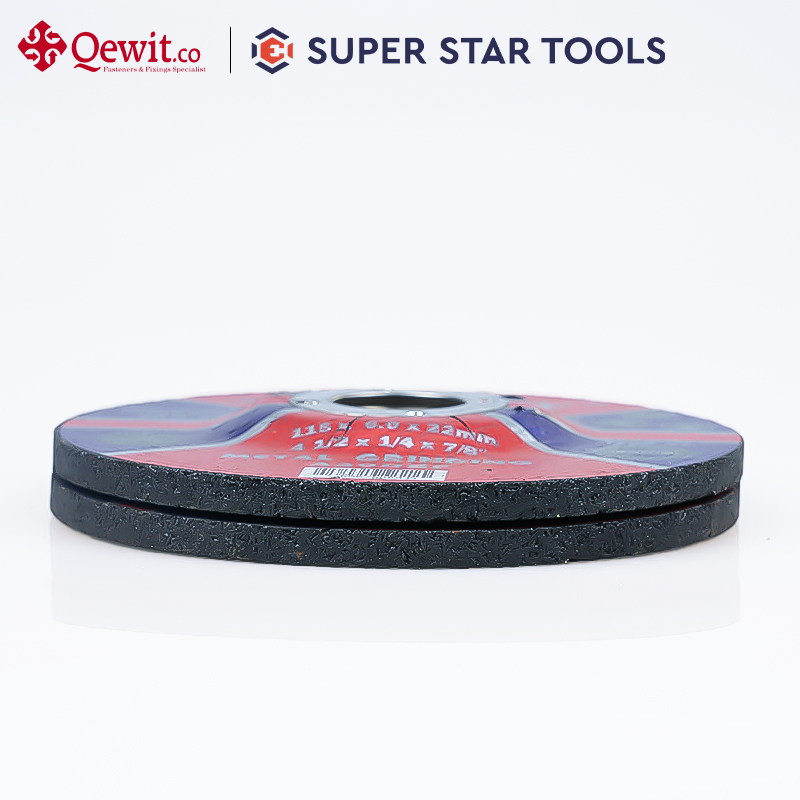 Шлифовальный диск для болгарки 115 мм, черный