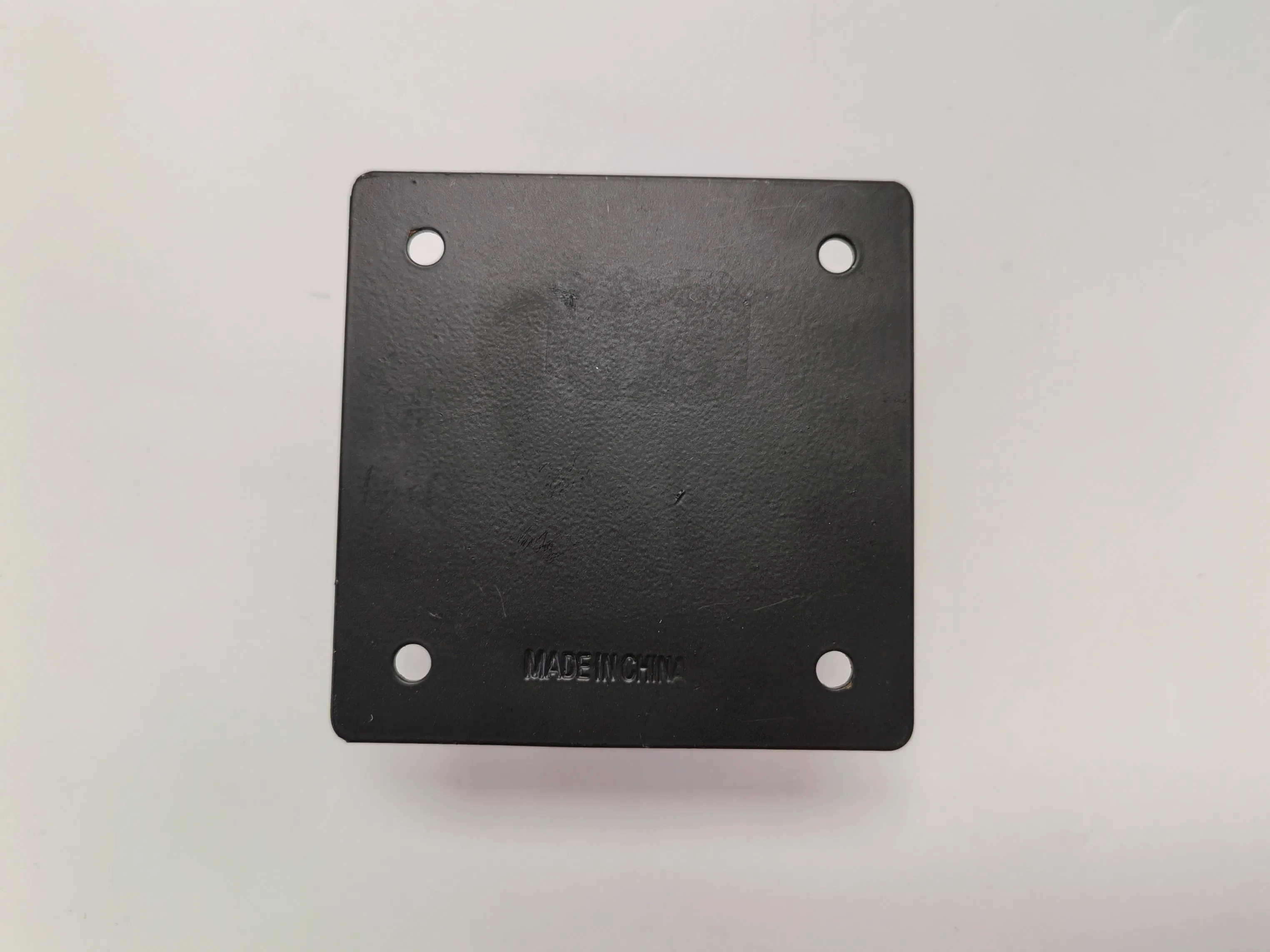 Square Tubing Pipe Fitting Base Heavy Duty Post Brackets for Fence Deck Railing Support