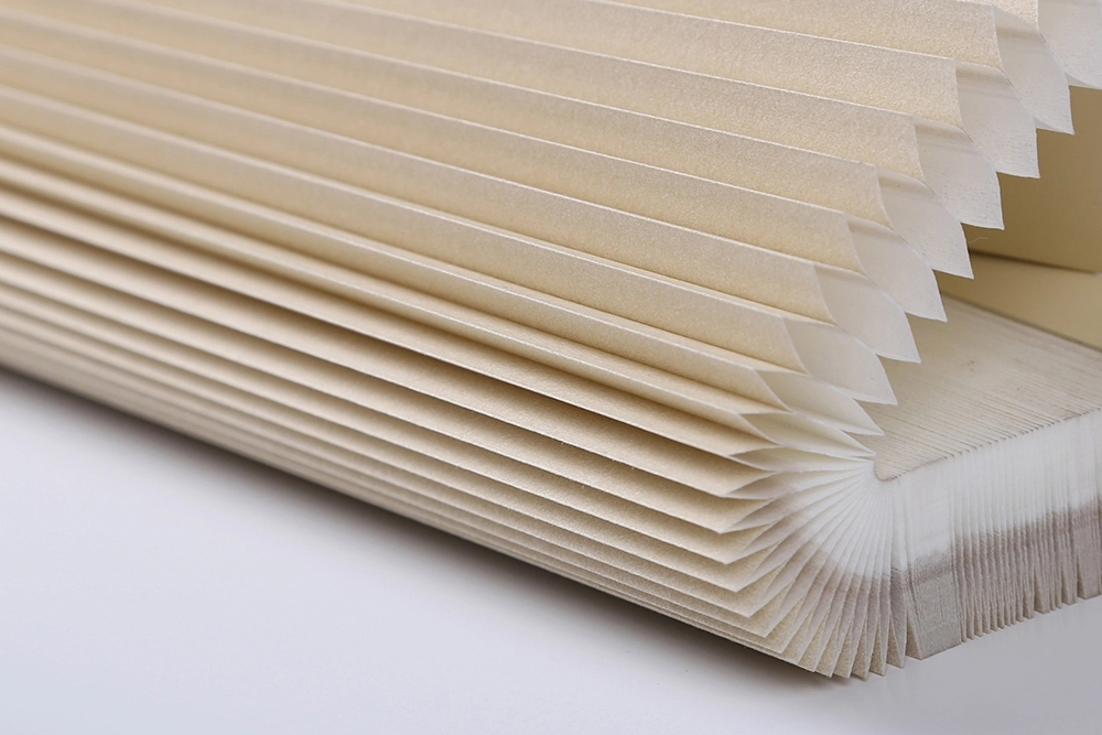 Horizontal Skylight Honeycomb Window Stripe Cellular Shade Fabric