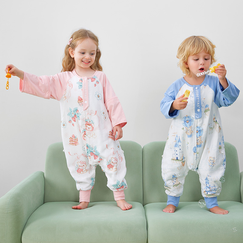 New Mesh Design Summer Baby Sleeping Bag Gauze ODM Kids Sleep Sack