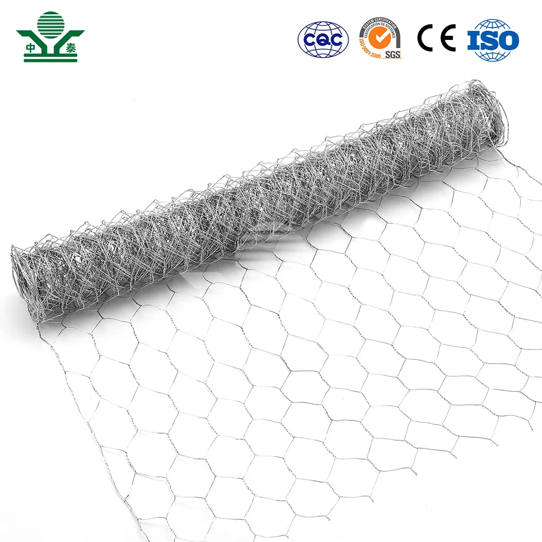 Zhongtai Hex Wire Mesh China Wholesalers 17 16 15 14 Bwg 13mm Chicken Wire Mesh Used for Security Mesh Fencing