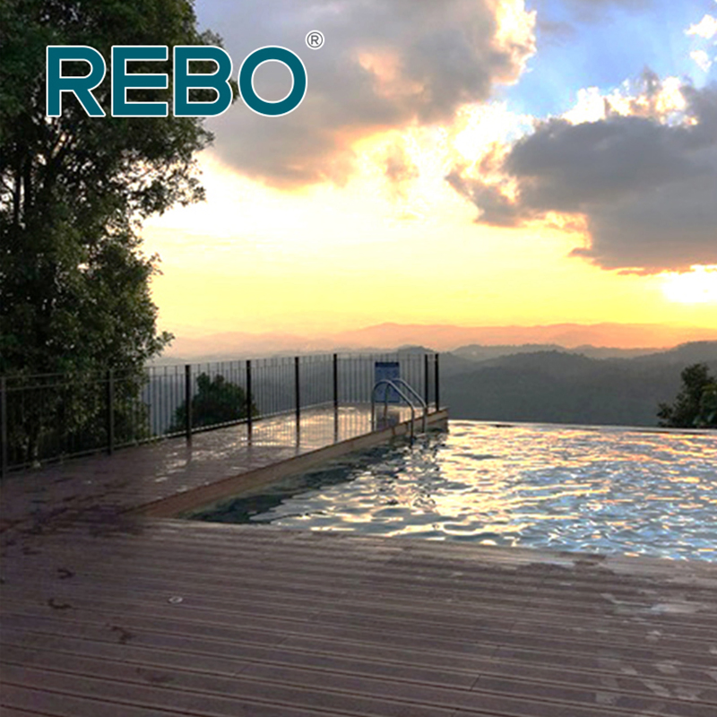 Engineered Outdoor Flooring Bamboo Waterproof Bamboo Decking