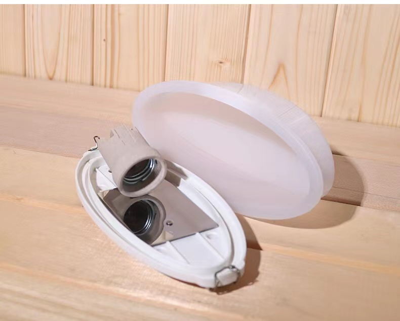 High Quality Druable Sauna Steam Room Explosion Lamp Plastic Light