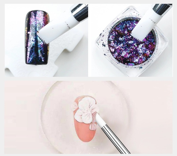 Manicure Silicon Embossed Pen 5PC/Set Super Soft Rubber Nail Art Pen