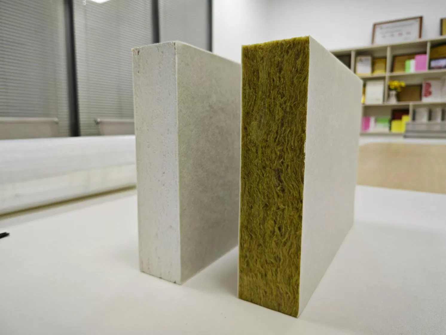 Premium Fireproof Rock Wool Ceiling Panels - Lightweight 120kg/M³