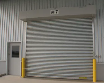 Warehouse Store Entry Roll up Aluminum Industry Electric Folding Roller Shutter Door